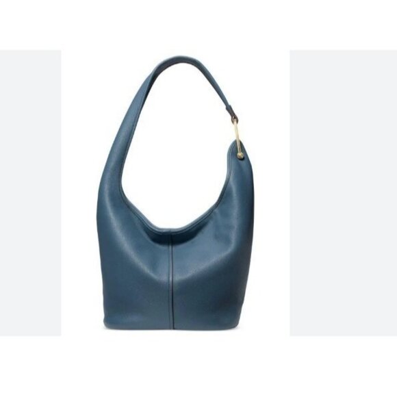 MICHAEL KORS Sonny leather medium hobo shoulder bag - Chambray Blue - Picture 2 of 10